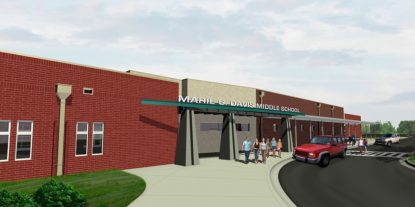 The New Marie G. Davis Middle School