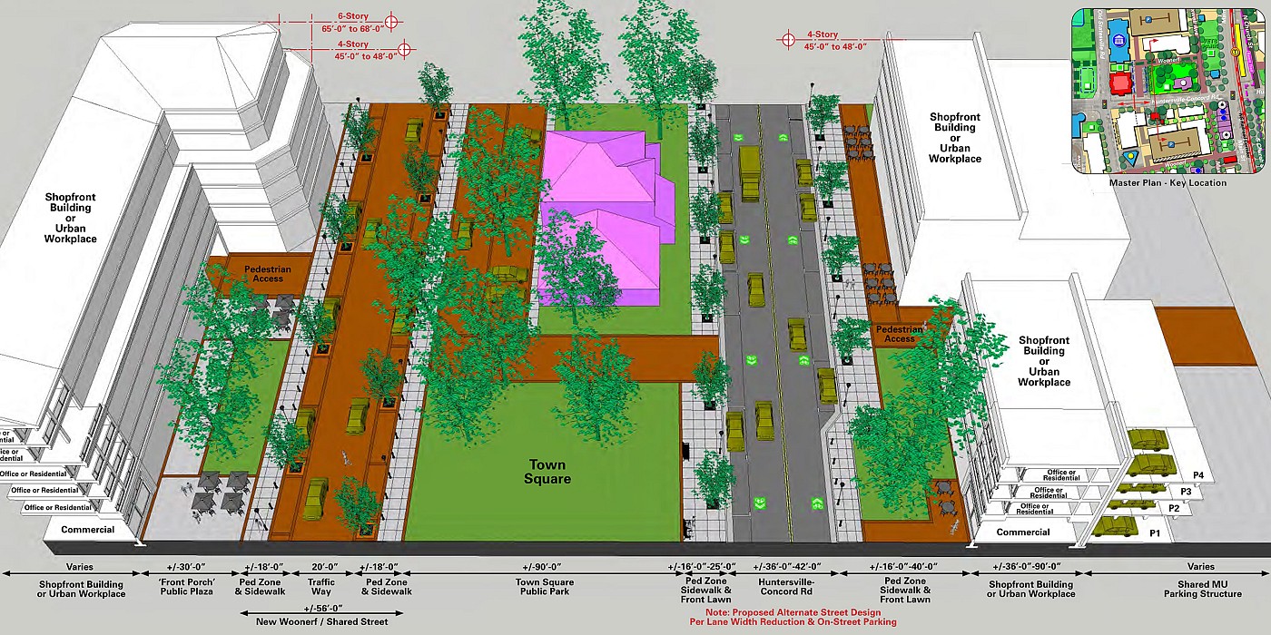 Huntersville Downtown Master Plan