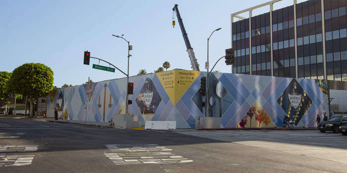 Beverly Hills Metro Purple Line Construction Graphics